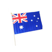AUSTRALIAN FLAG HAND WAVER SOLD QTY12