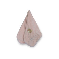 PINK BABY PRAM BLANKET 70CM