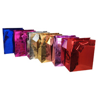 CROCODILE GIFT BAG 26X32X12CM 6ASST