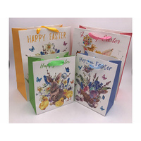 EASTER GIFT BAGS MEDIUM 4ASST