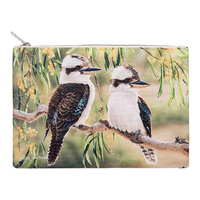 BIRD & FLORA KOOKABURRA POUCH 26X17CM