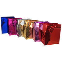CROCODILE GIFT BAGS 31X42CM 6ASST