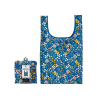 FLOWERING FIELDS BLUE RPET SHOPPING BAG