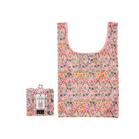 FLOWERING FIELDS PINK RPET SHOPPING BAG