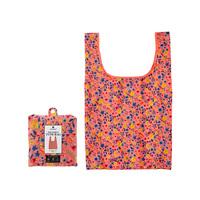 FLOWERING FIELDS PEACH RPET SHOPPING BAG