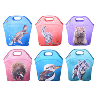 AUST ANIMAL LUNCH TOTE 6ASST