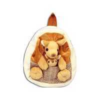 BACKPACK SOFT KANGAROO 27X30CM