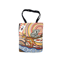 CANVAS BAG SOURCE OF LIFE DIWANA 36X42CM