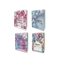 GIFT BAG BIRTHDAY BALLOONS 26X32CM SOLD QTY12