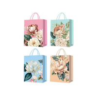 GIFT BAG 3D GLITTER 18X24X8.5CM QTY 12