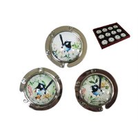 ROUND BAG HOOK W/WREN DESIGN UN12