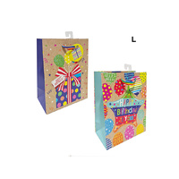 GIFT BAG BIRTHDAY PRESENT L SOLD QTY 12