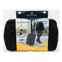 SHOPPING TROLLEY COLLAPSIBLE ROLLING 50L