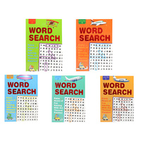 WORD SEARCH 5ASST SOLD QTY12