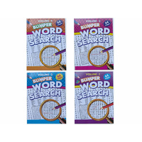 A4 WORD SEARCH BOOK 64PG 4ASST