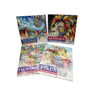 ADULT COLOURING BOOK 64PG 23X52CM 2ASST