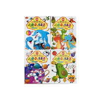 KIDS BOOK ABC W/STICKERS 4ASST