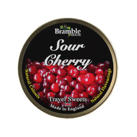 TRAVEL TIN DROPS SOUR CHERRY 200G