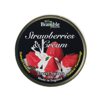 TRAVEL TIN DROPS STRAW & CREM 200G