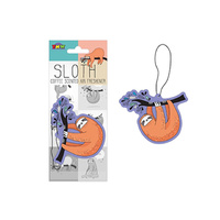 SLOTH AIR FRESHENER COFFEE PK12