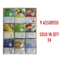 KOREAN FACE MASKS 9ASST SOLD QTY 27
