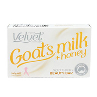 VELVET GOATS MILK & HONEY SOAP 100G