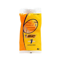 BIC SENSITIVE RAZOR 6PK SOLD QTY12