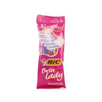 BIC TWIN LADY RAZOR SENSITIVE 5PK