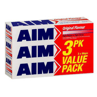 AIM ORIGINAL TOOTHPASTE 3PK 3X90G