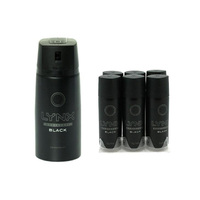 LYNX DEODORANT BODY SPRAY BLACK 50ML UN6