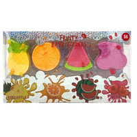 FRUIT BATH BOMB SET 40G 4PK
