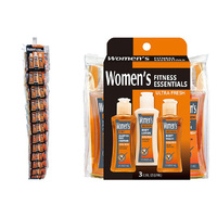 WOMENS TRAVEL KIT 59ML PACK OF 3 SOLD QTY12
