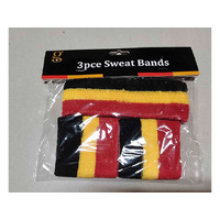SWEAT BANDS R-B-Y 3PCS SOLD QTY12
