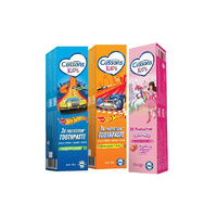 CUSSONS KIDS FLAVOURED TOOTHPASTE 45G 3ASST SOLD QTY6