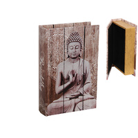 25CM BUDDHA W/MANDALA BOOK BOX