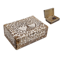 18X13CM TREE OF LIFE BOHO BOX QTY 2