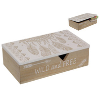21X12CM WILD AND FREE D/C BOX QTY4