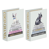 23X17CM FASHIONABLE FRENCY BOOK BOX