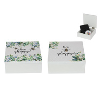 BEE YOURSELF 12X12CM MDF BOX 2ASST