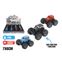 BIG FOOT 360 FRICTION VEHICLE 7X6CM UN12