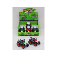FARM TRACTOR DIE CAST PULL BACK UN6