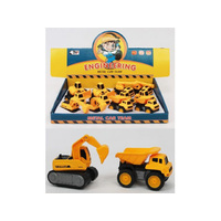 MINI DIE CAST CONSTRUCTION TRUCKS UN12