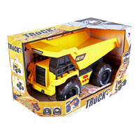 CONSTRUCTION DUMP TRUCK W/SOUND 25CM