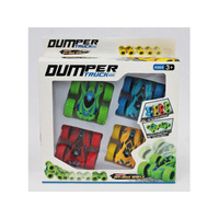 FRICTION FLIP CARS 4PK