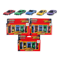 DIECAST CARS 5PC