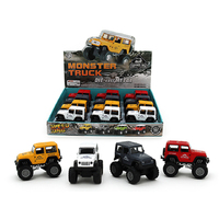 DIE CAST PULLBACK 4X4 JEEP 9CM UN12