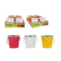 CITRONELLA CANDLE IN TIN BUCKET UN6