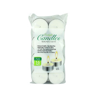 TEALIGHT CANDLES 16PK BURN UP TO 2.5 HOURS