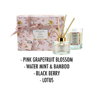 GIFT SET CANDLE + DIFFUSER 4ASST