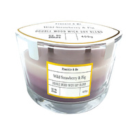 CANDLE 400G STRAWBERRY FIG